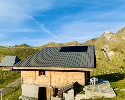 image site isolé Cimes Énergies dans les Bauges