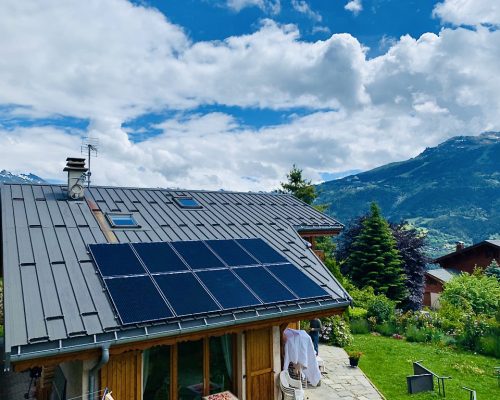 Image Autoconsommation avec vente de surplus par Cimes Énergies aux Chapelles