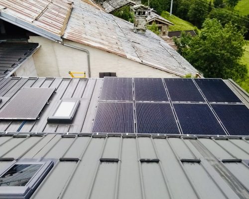 Image Autoconsommation avec vente de surplus par Cimes Énergies à Ste-Foy-La Thuile