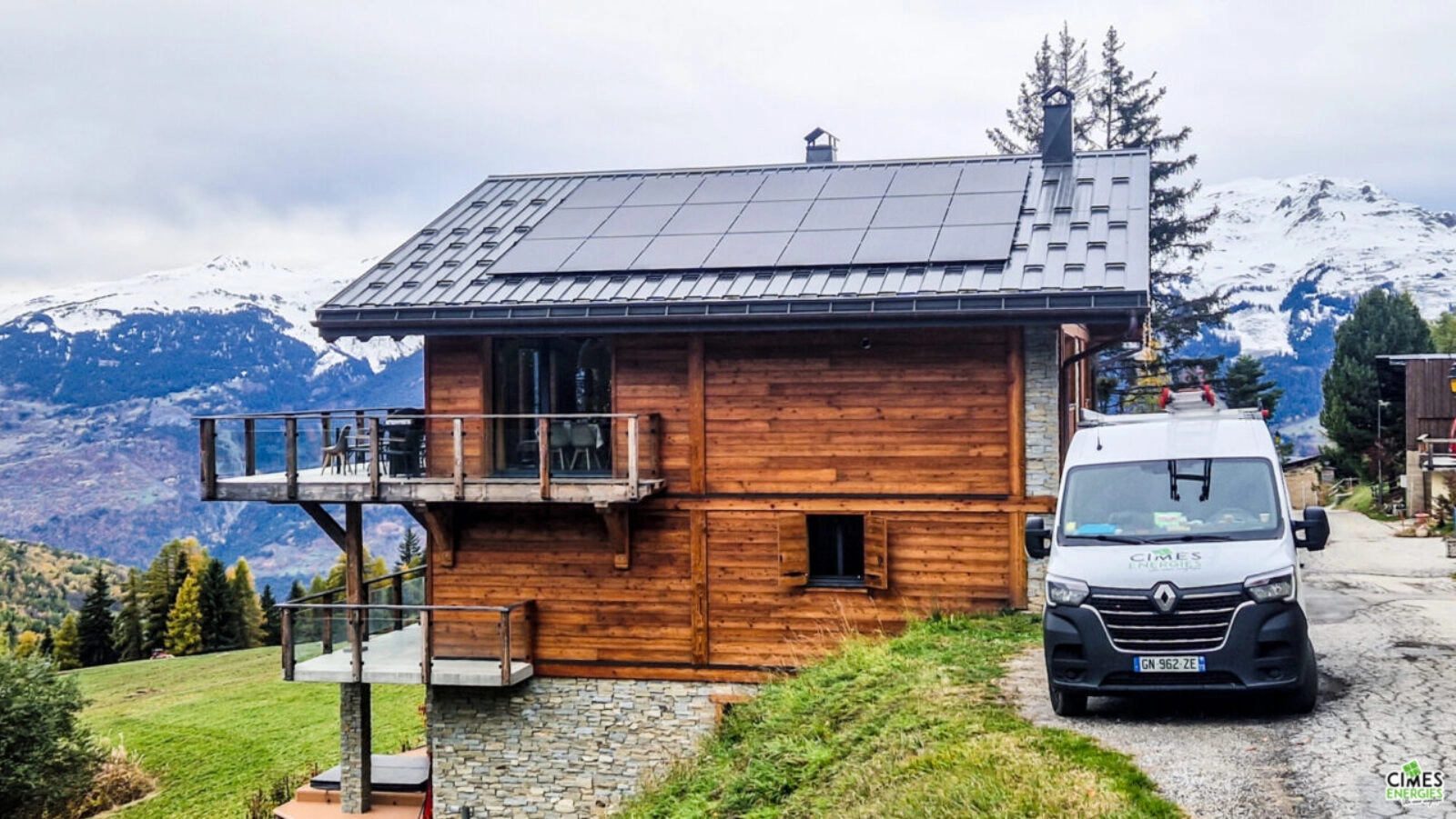 solaire photovoltaïque en autoconsommation pour un particulier à la Plagne (73) - APRÈS