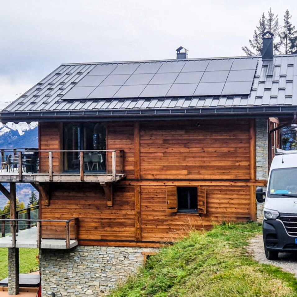 solaire photovoltaïque en autoconsommation pour un particulier à la Plagne (73) - APRÈS