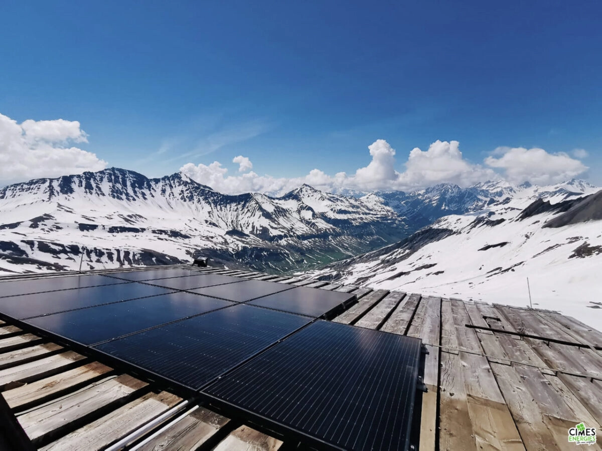 Installation solaire - Pro - site isolé - Cimes Énergies 2021-2024