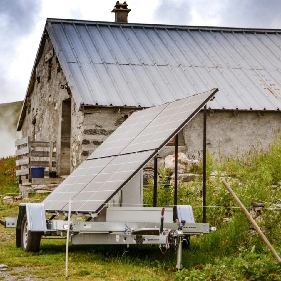 Remorque solaire- Arpin - BSM - Pros - Cimes Energies