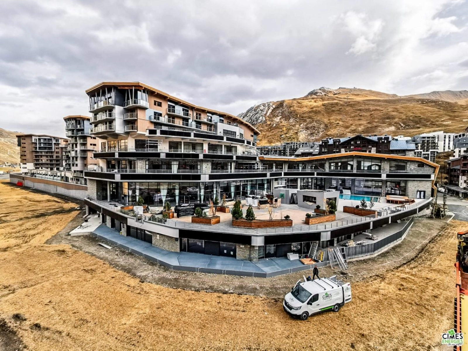 Autoconsommation photovoltaïque Club Med Tignes - CImes Énergies 2022