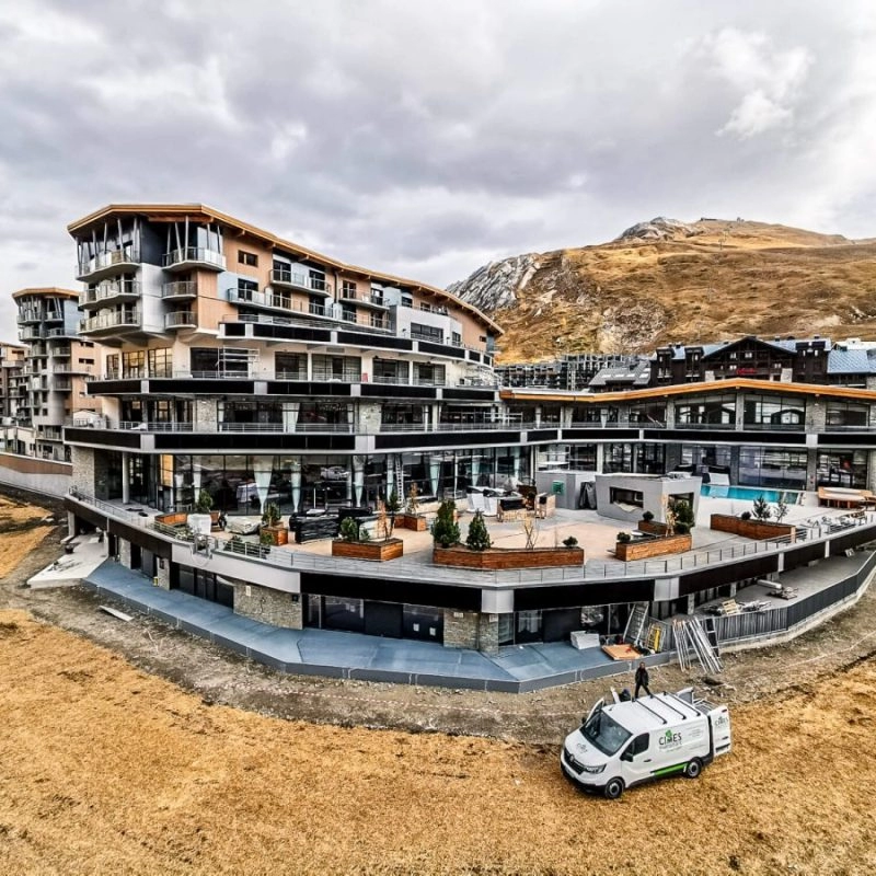 Autoconsommation photovoltaïque Club Med Tignes - CImes Énergies 2022