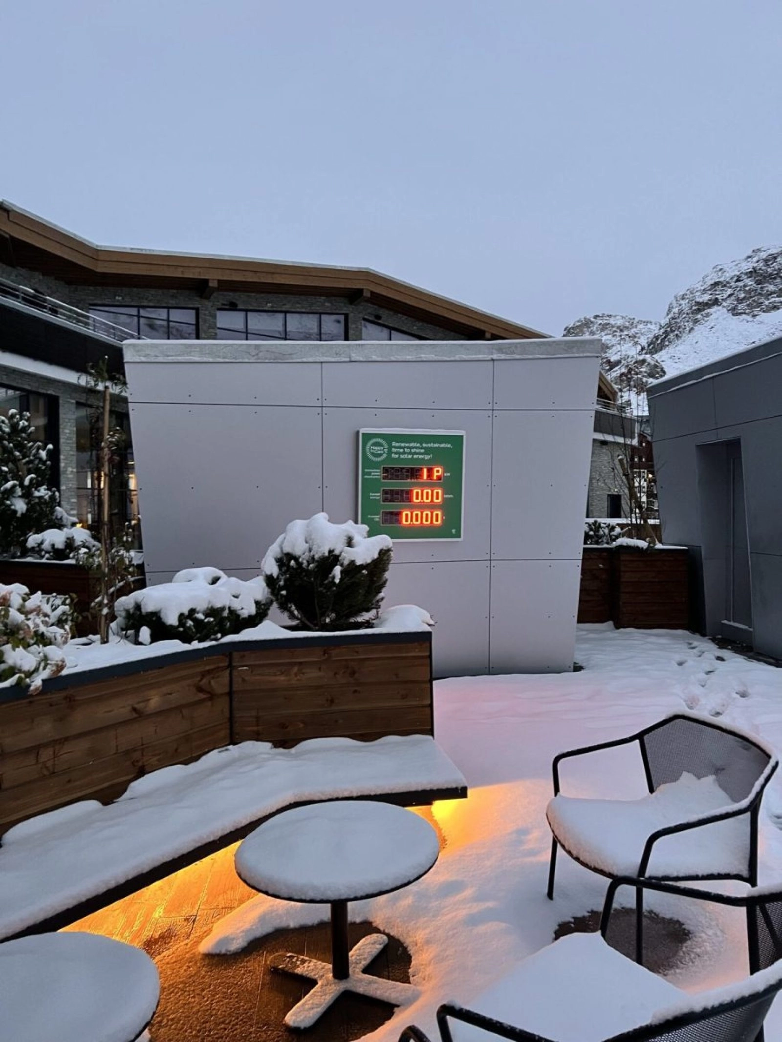 Autoconsommation photovoltaïque Club Med Tignes - CImes Énergies 2022